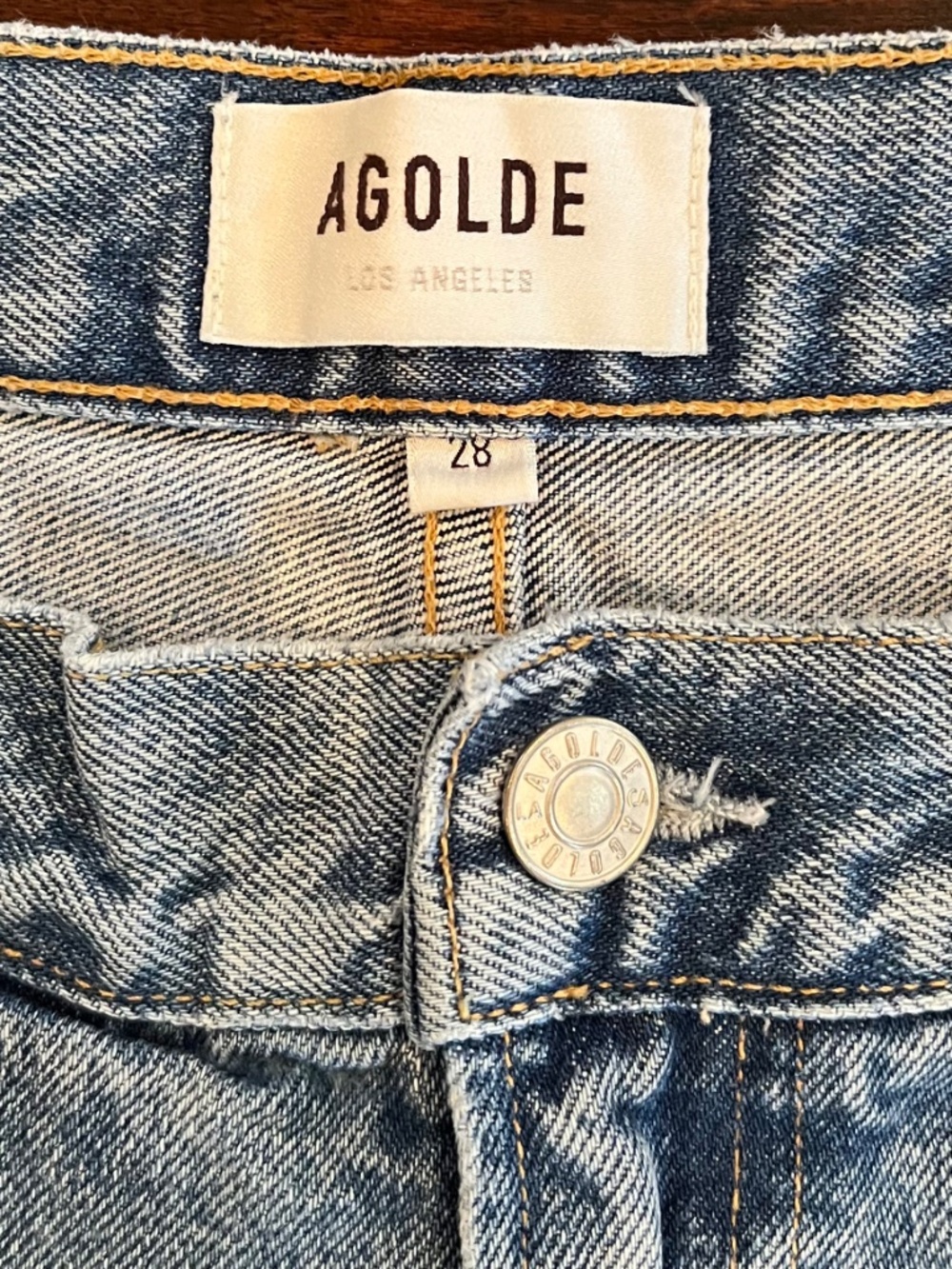Agolde Baggy Belted Jeans - Picture 7 of 7